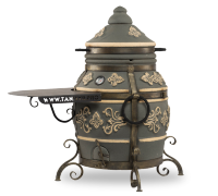 Тандыр "Фирменный" (ЭКО-Тандыр), 27 см, графит