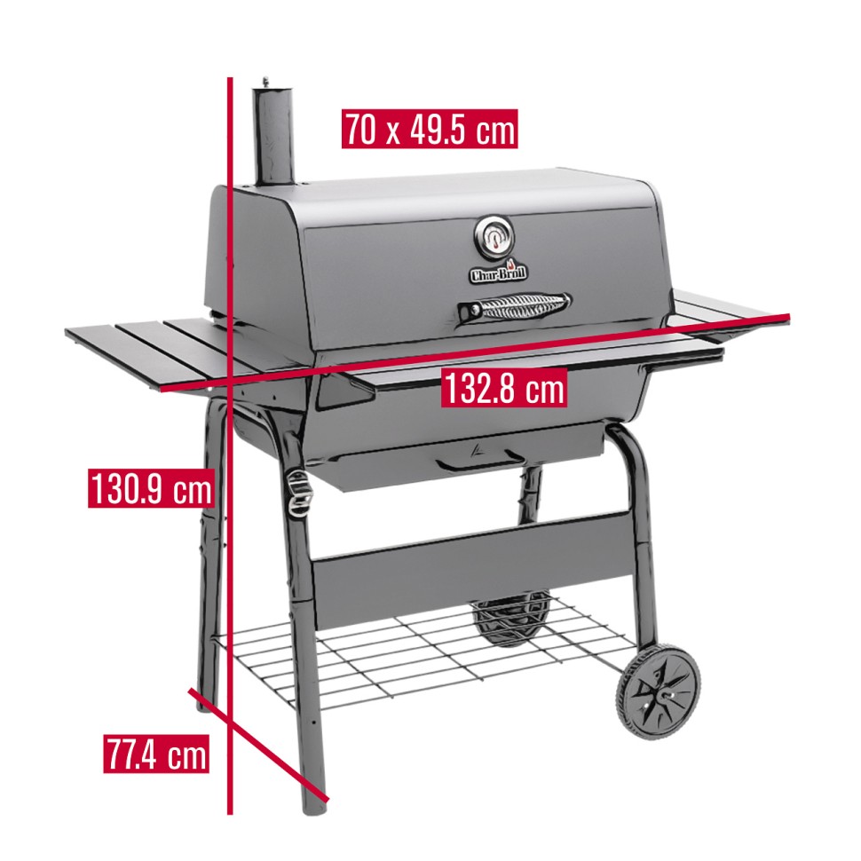 Угольный гриль Char-Broil Charcoal L в Волгограде в Волгограде
