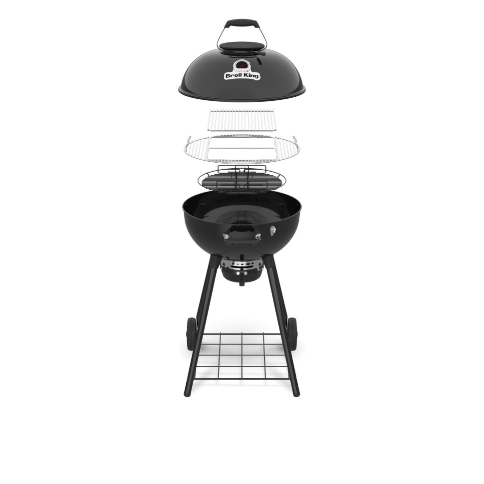 Гриль угольный Броил Кинг Краун Кетл (Broil King CROWN KETTLE 22.5" / 57 BLACK LEG) в Волгограде в Волгограде